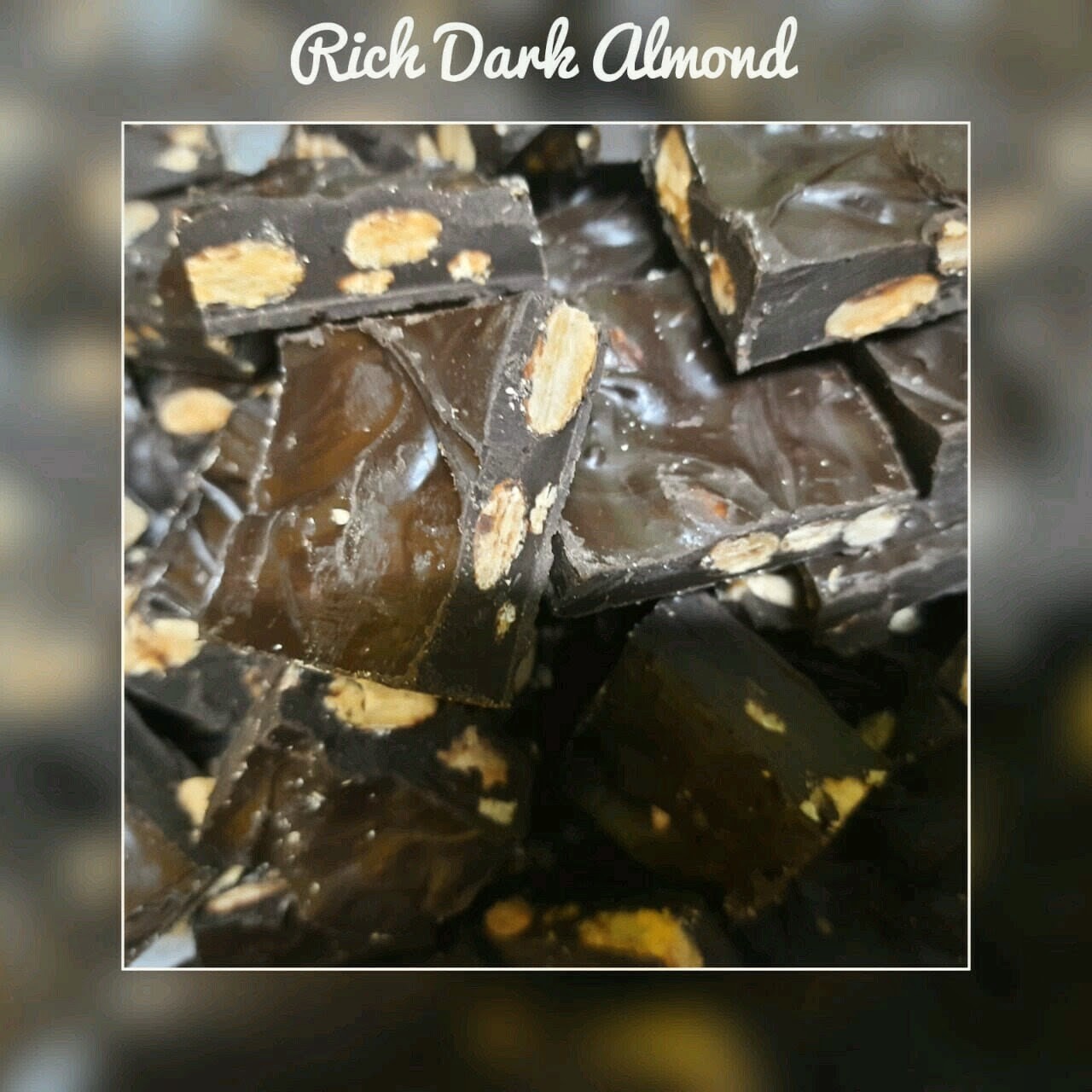 Dark almonds chocolate