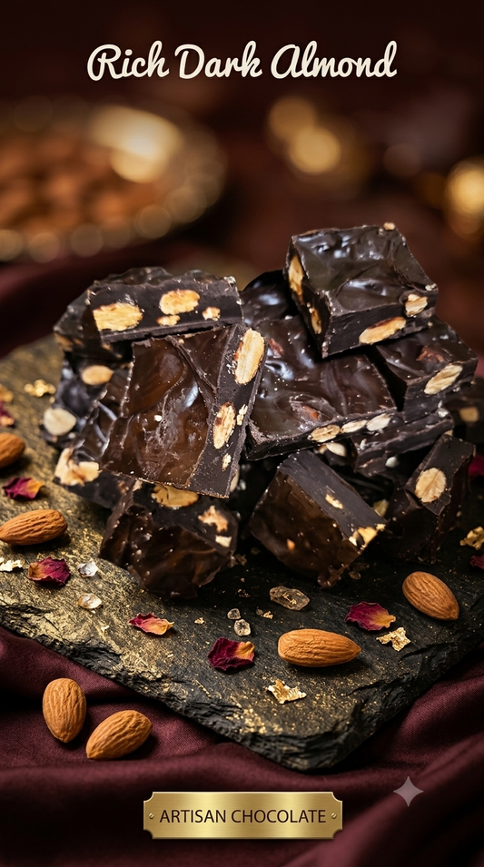 Dark almonds chocolate