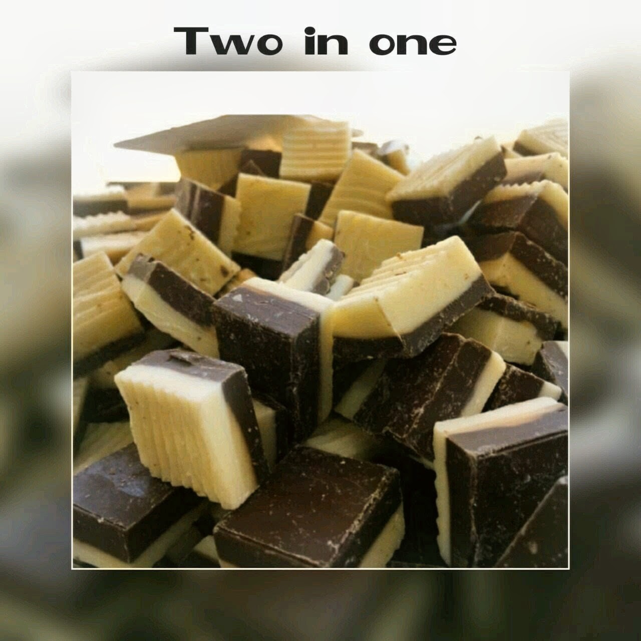 two in one chocolate