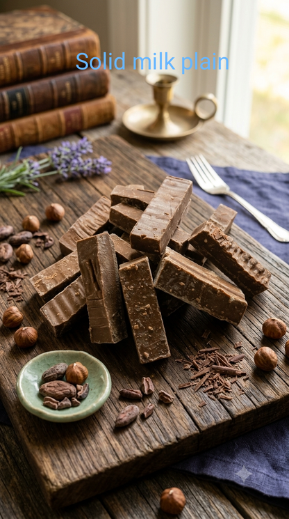 solid milk plain chocolate