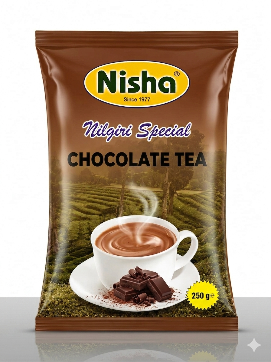 nisha chocolate tea